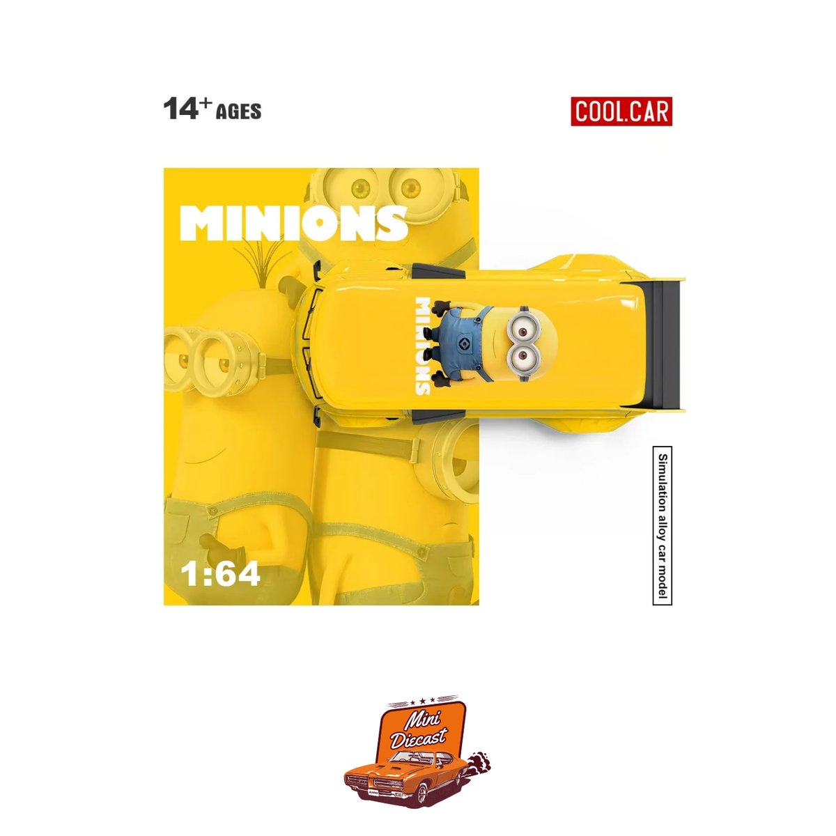 COOLCAR Volkswagen T1 Pickup Minions Livery (CC642953)