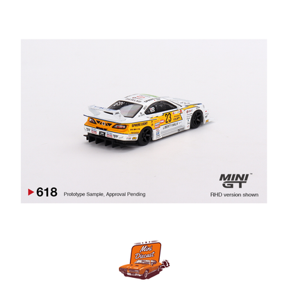 Mini GT #618 Nissan LB-Super Silhouette S15 Silvia #23 2022 Goodwood Festival of Speed (Imported)