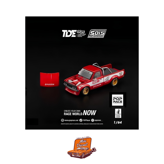 Pop Race Pandem Datsun 620 TDE 2025 Thailand Diecast Expo PR64-283