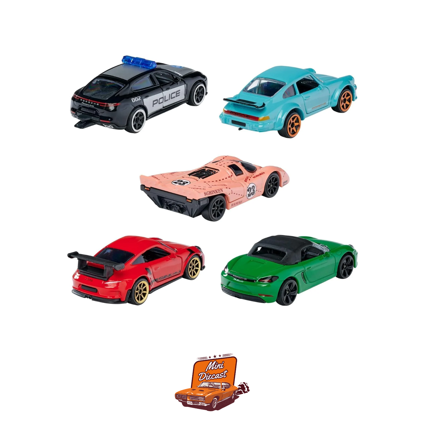 Majorette Porsche Edition – 5 Cars Gift Pack