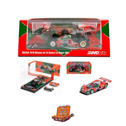 INNO64 Mazda 787B Winner at 24 Hours of Le Mans 1991 IN64-787B-LM91W