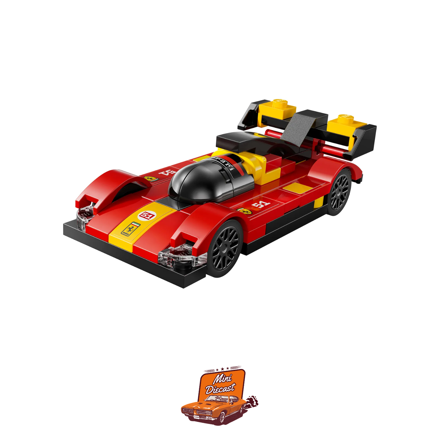 LEGO Speed Champions Ferrari 499P Hypercar – 62 Pieces