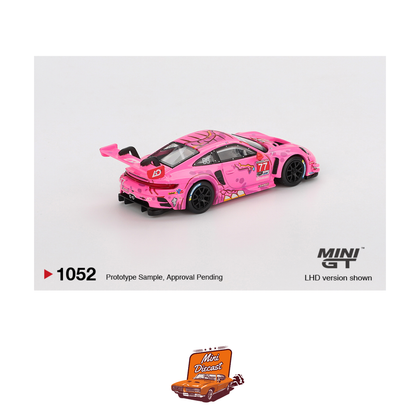 QC Issue - Mini GT #1052 Porsche 911 GT3 R “Roxy” #77 AO Racing