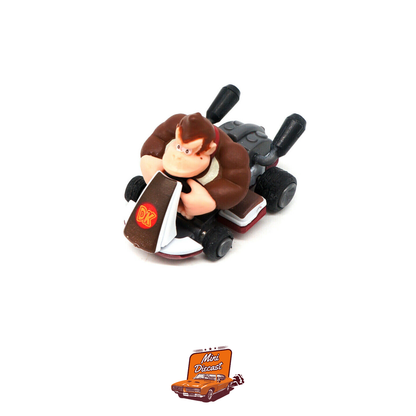 Mario Kart Pull Back Collection with Rubber Tyres (Imported)