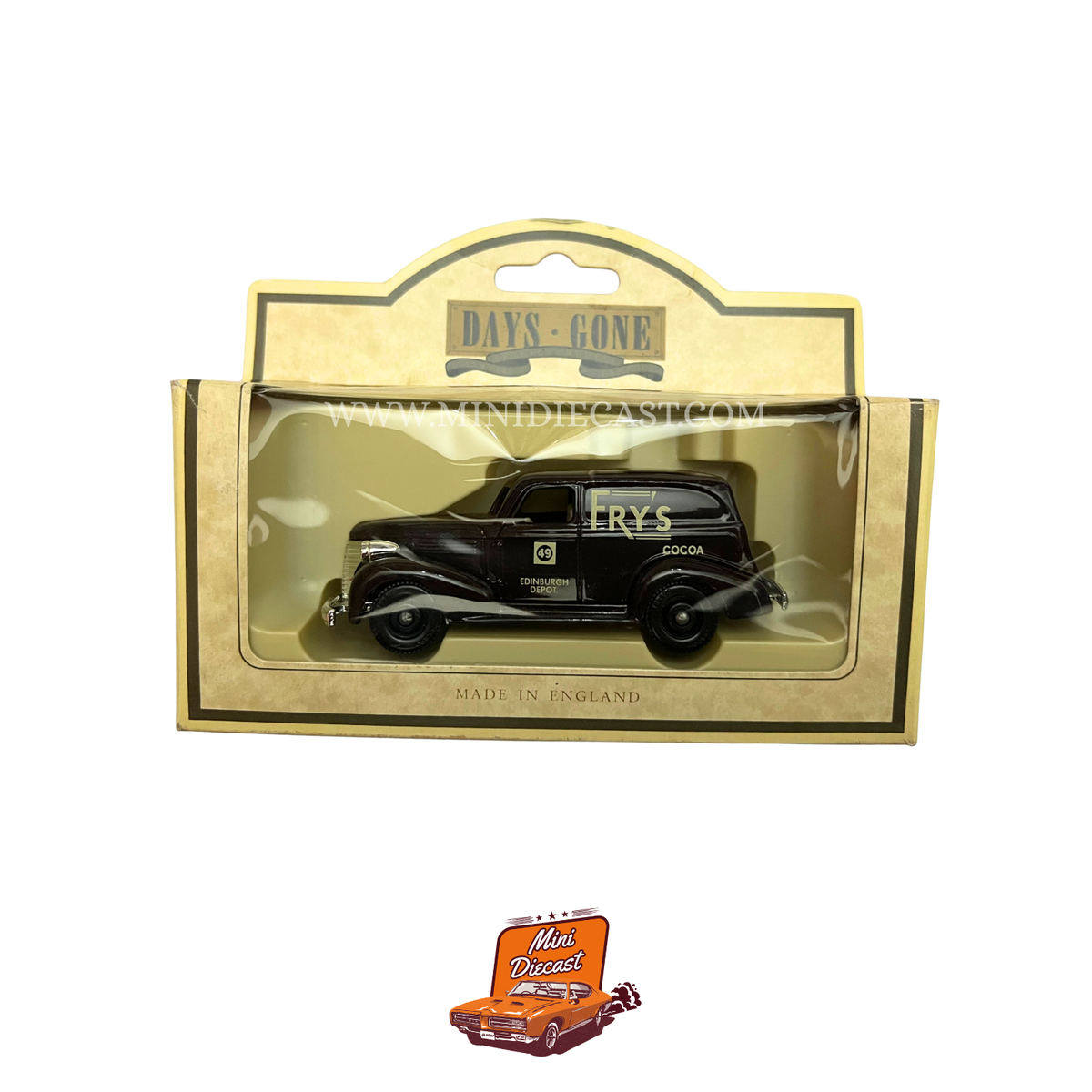 Lledo Days Gone Vintage Models 1939 Chevrolet Panel Van Fry's Cocoa Livery (30001) DG 30-36