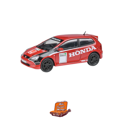 PARA64 2001 Honda Civic Type R EP3 BTCC Honda Racing Livery (1:64 Scale)