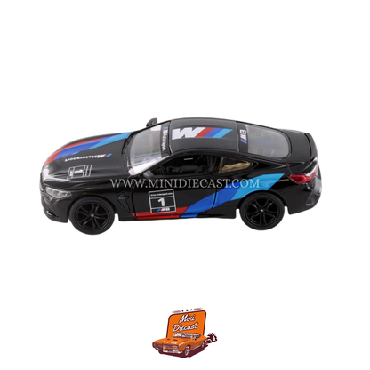 Kinsmart BMW M8 Competition Coupe (Livery Edition) – 1:38 Scale Black