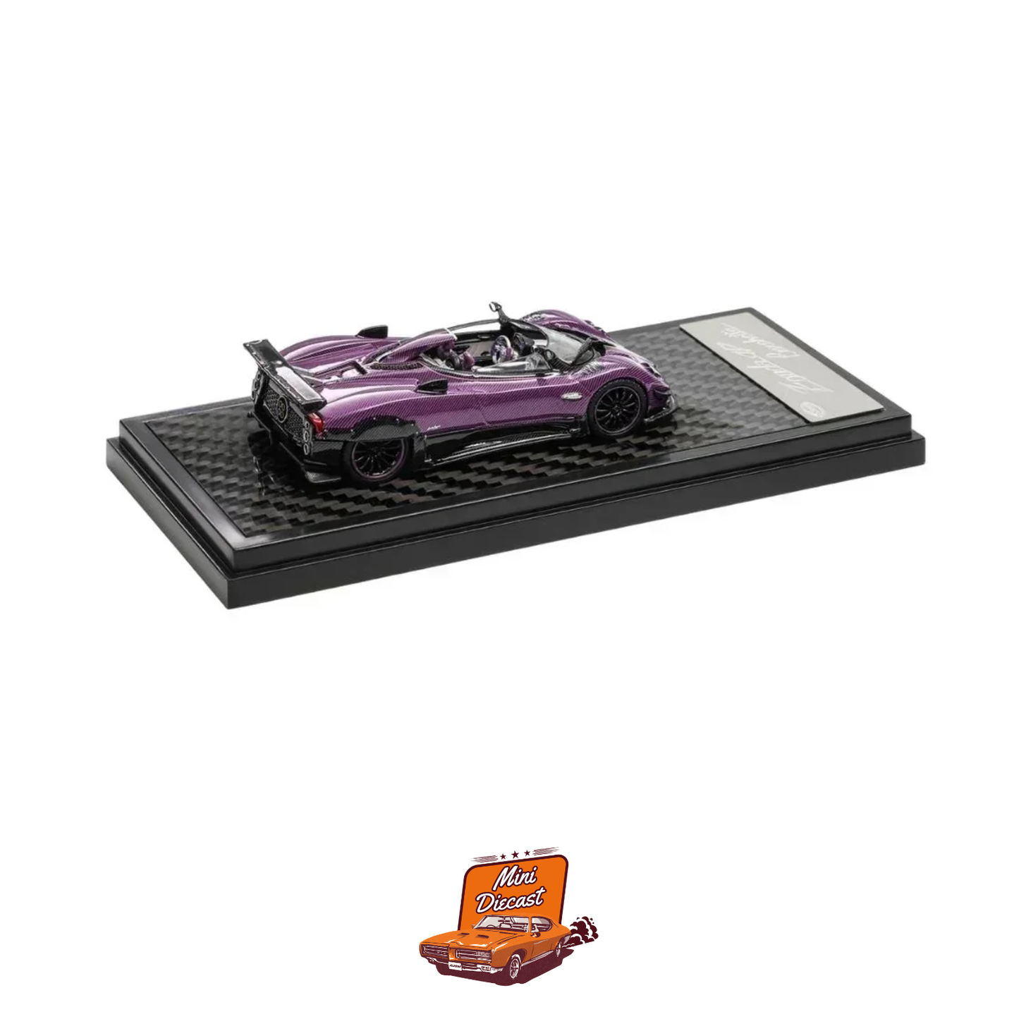 LCD Pagani Zonda HP Shanghai Toy Fair Special Package 2025 Carbon Purple 1:64
