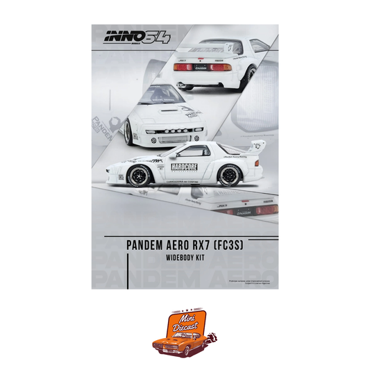 INNO64 Mazda RX-7 (FC3S) PANDEM Aero Widebody Kit IN64-RX7FCP-WHI1