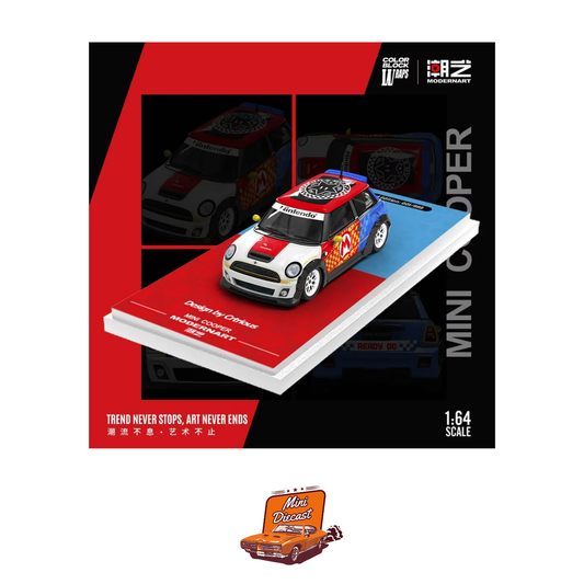 ModernArt Mini Cooper Super Mario Livery (MD643645)