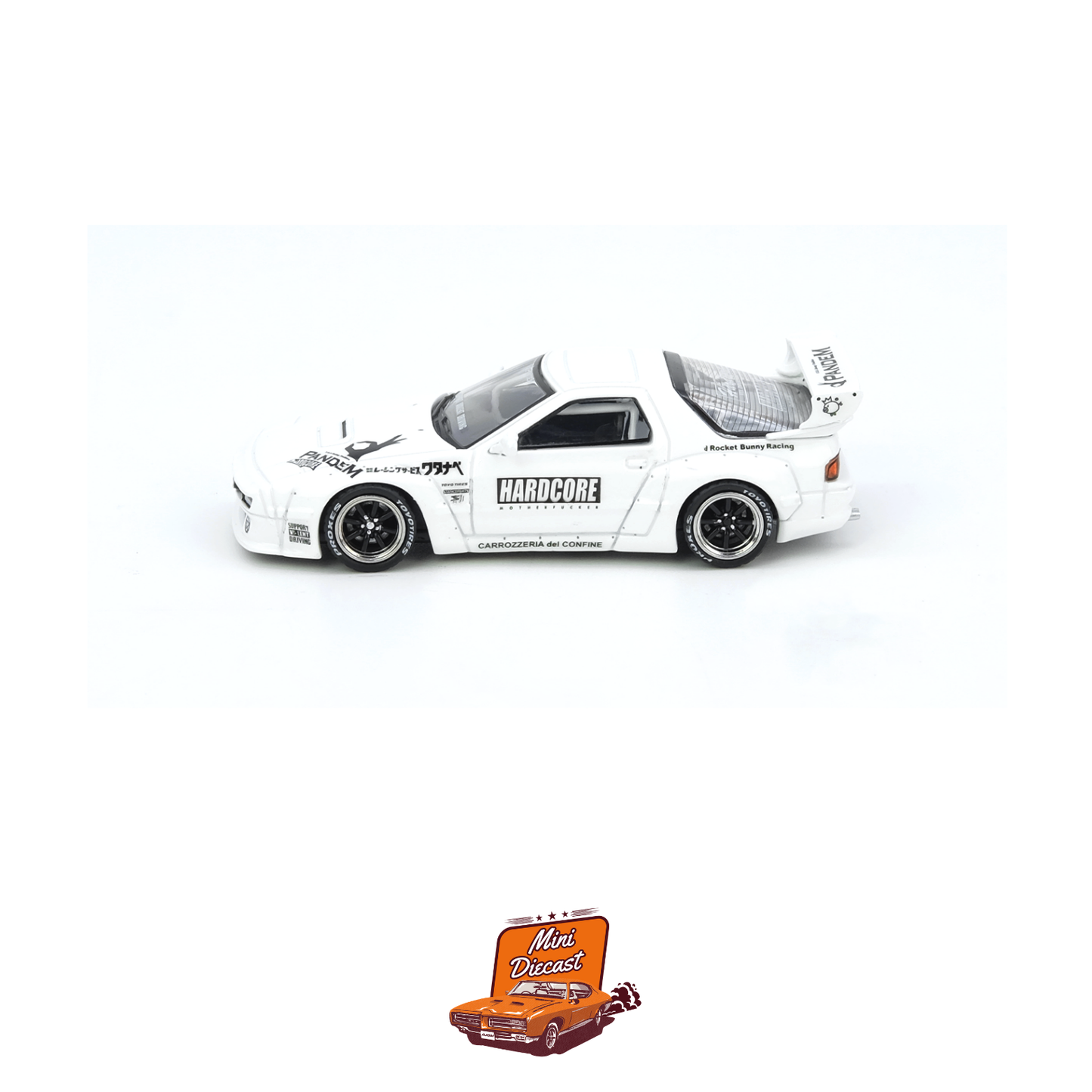 INNO64 Mazda RX-7 (FC3S) PANDEM Aero Widebody Kit IN64-RX7FCP-WHI1