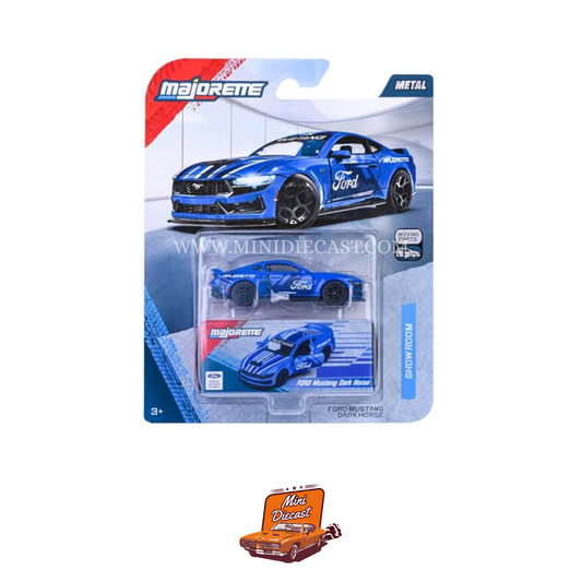 Majorette Showroom Deluxe Cars Ford Mustang Dark Horse