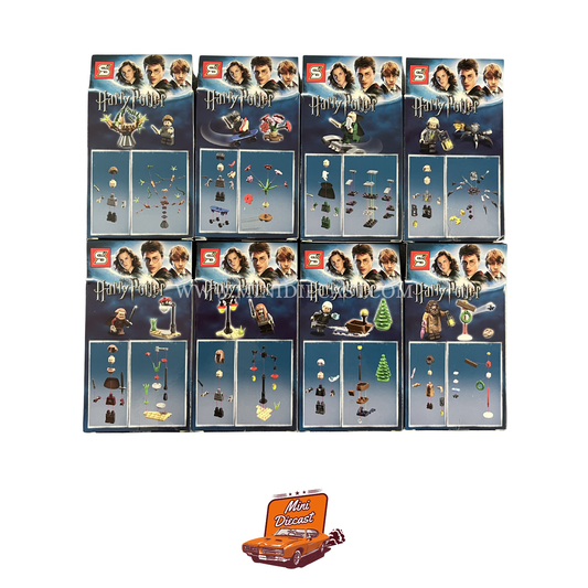 Sheng Yuan Harry Potter Mini Figurines – Set of 8 Boxes (8 Figurines) (Imported)