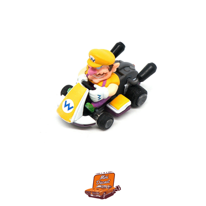 Mario Kart Pull Back Collection with Rubber Tyres (Imported)