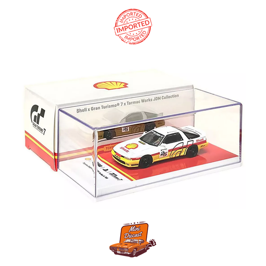 Shell x Gran Turismo 7 PlayStation x Tarmac Works JDM Collection Toyota Supra 3.0GT Turbo A ’88 (Special Edition) (Unsealed)