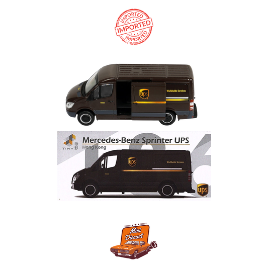 Tiny City No.136 Mercedes-Benz Sprinter UPS 1:50 Scale
