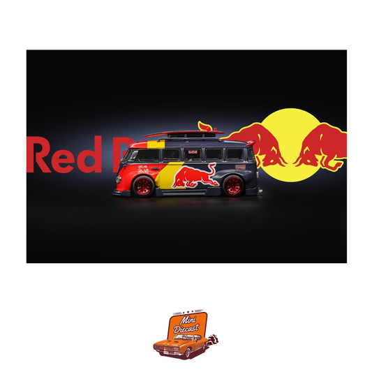 Liberty 64 Volkswagen T1 Widebody Lowrider Red Bull Livery