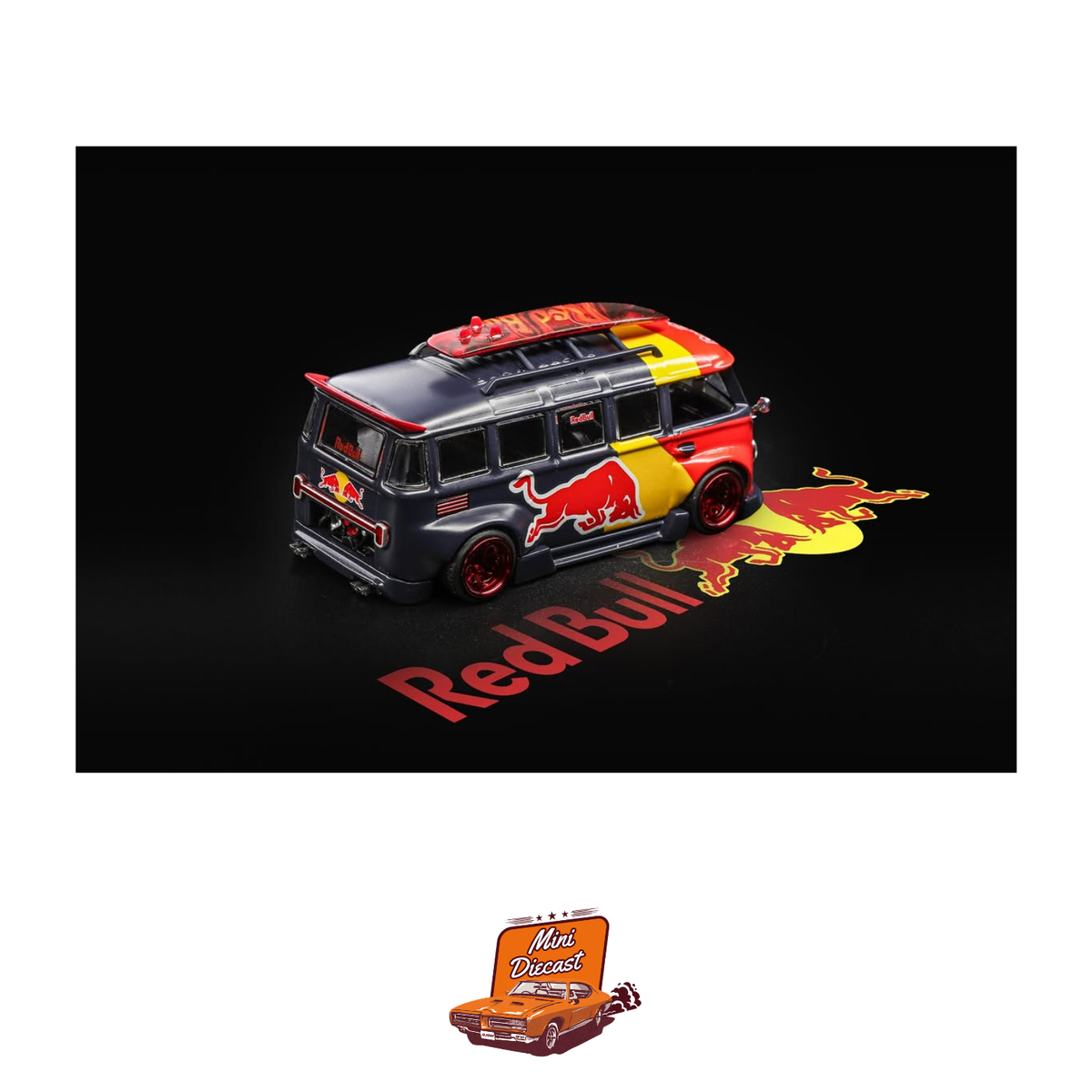 Liberty 64 Volkswagen T1 Widebody Lowrider Red Bull Livery
