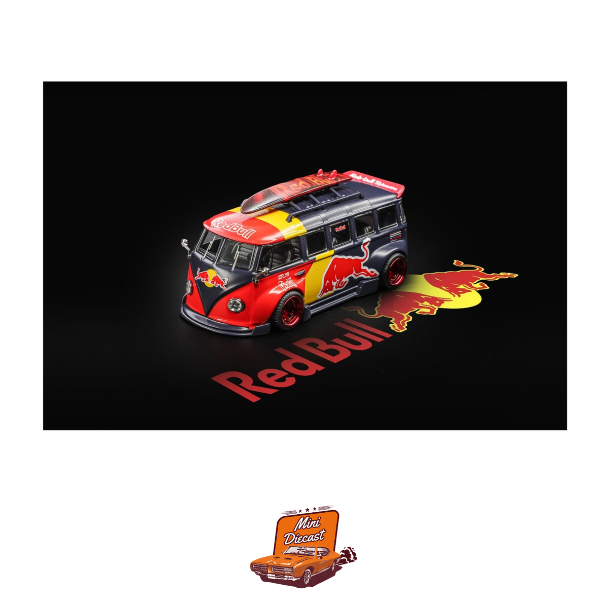 Liberty 64 Volkswagen T1 Widebody Lowrider Red Bull Livery