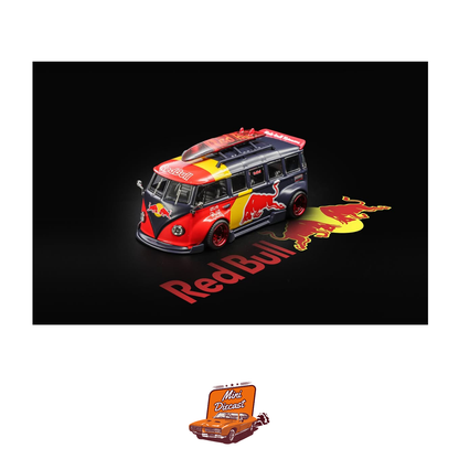 Liberty 64 Volkswagen T1 Widebody Lowrider Red Bull Livery