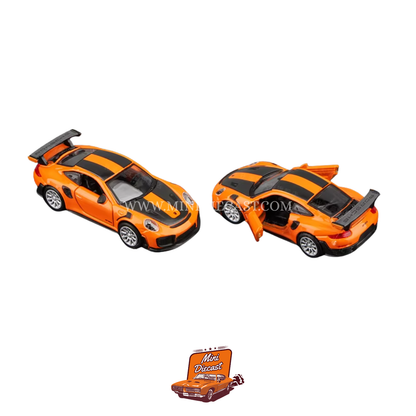 Bburago 1:64 – Porsche 911 GT2 RS (Orange)