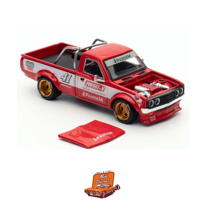 Pop Race Pandem Datsun 620 TDE 2025 Thailand Diecast Expo PR64-283
