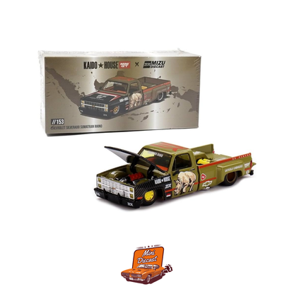 Mini GT #153 Kaido House Chevrolet Silverado “Sumatran Rhino” – KAIDO x MIZU