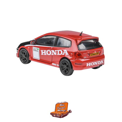 PARA64 2001 Honda Civic Type R EP3 BTCC Honda Racing Livery (1:64 Scale)