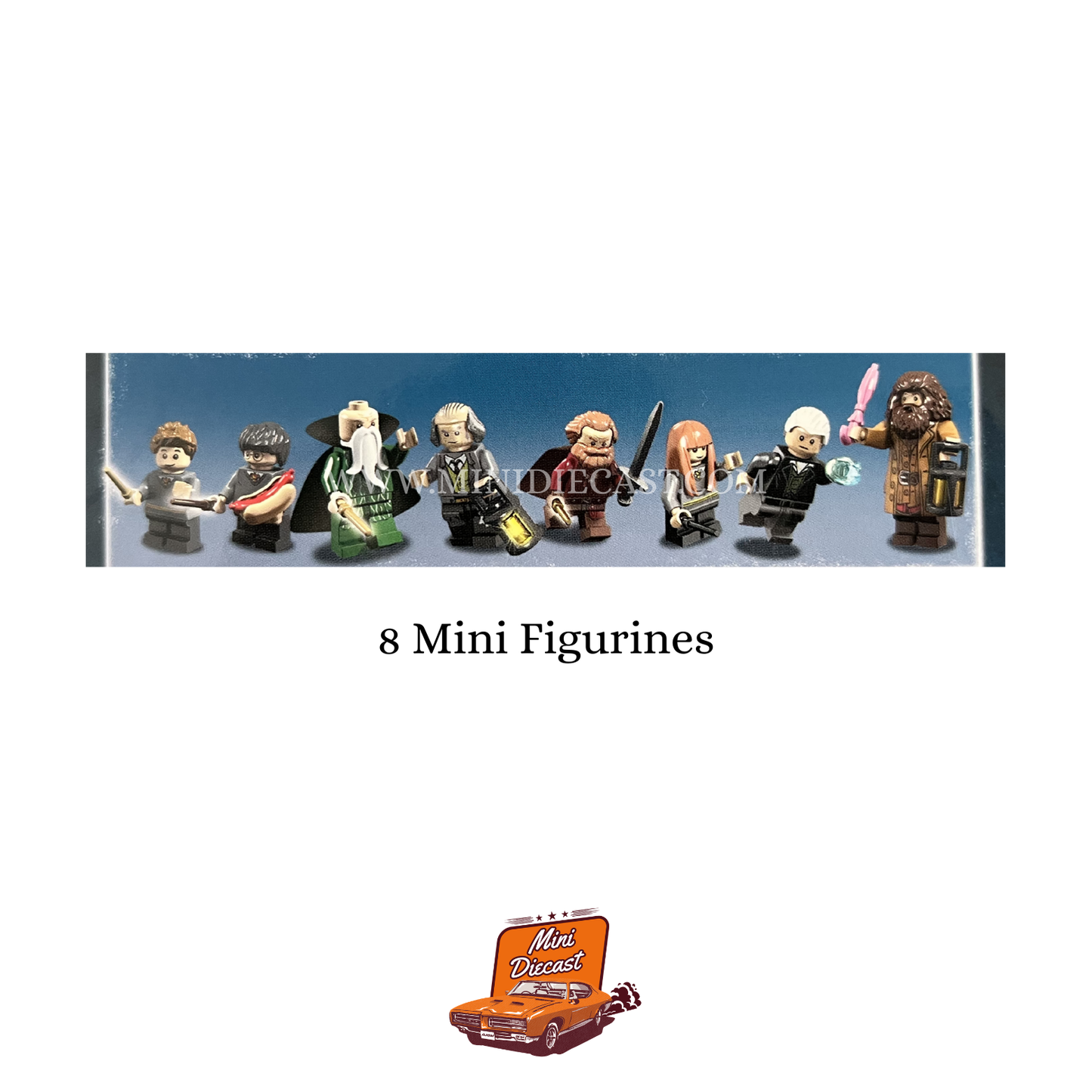 Sheng Yuan Harry Potter Mini Figurines – Set of 8 Boxes (8 Figurines) (Imported)