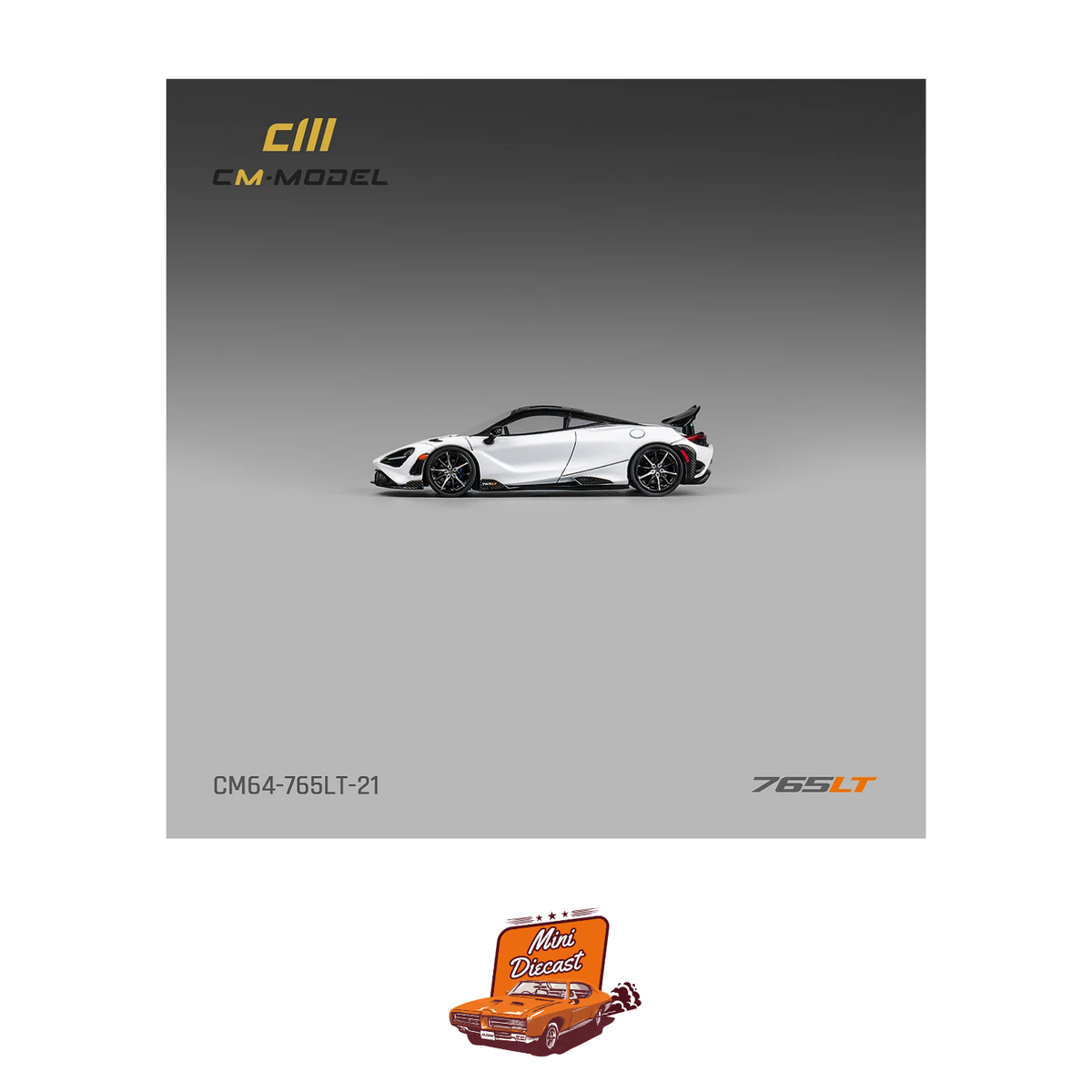 CM Model McLaren 765LT White (CM64-765LT-21)