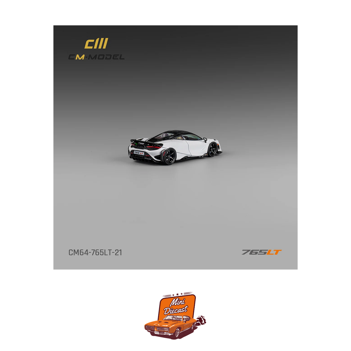CM Model McLaren 765LT White (CM64-765LT-21)