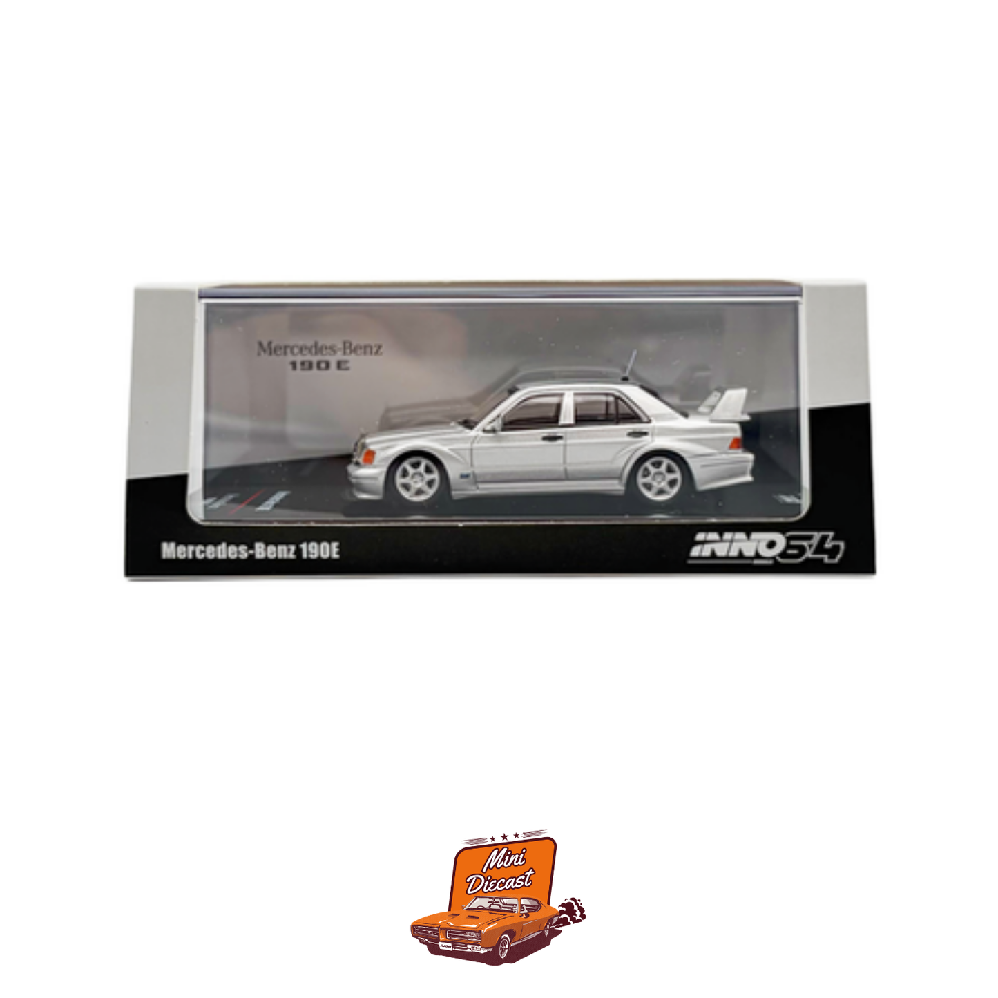 INNO64 Mercedes-Benz 190E Silver IN64-190E-SIL