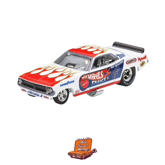 Hot Wheels Premium Car Culture 2-Pack – ’72 Plymouth Cuda FC & Rob’n Pinks