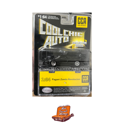 CCA Pagani Zonda Revolucion Black – Blister Pack (With Stackable Display Box)