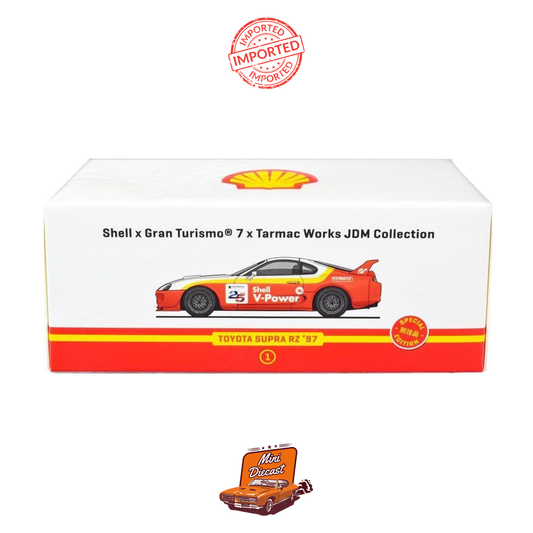 Shell x Gran Turismo 7 PlayStation x Tarmac Works JDM Collection Toyota Supra RZ ’97 (Special Edition) (Unsealed)