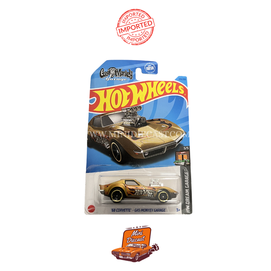Hot Wheels Mainline – ’68 Corvette Gas Monkey Garage (Imported)
