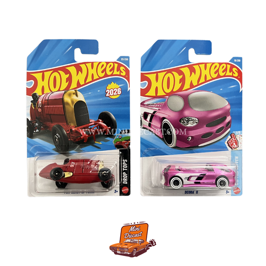Hot Wheels Mainline (Set of 2) – Fiat Beast Of Turin / Deora II