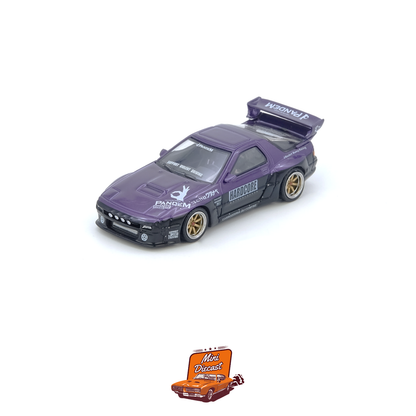 INNO64 Mazda RX-7 (FC3S) PANDEM Rocket Bunny Purple IN64-RX7FCP-PB