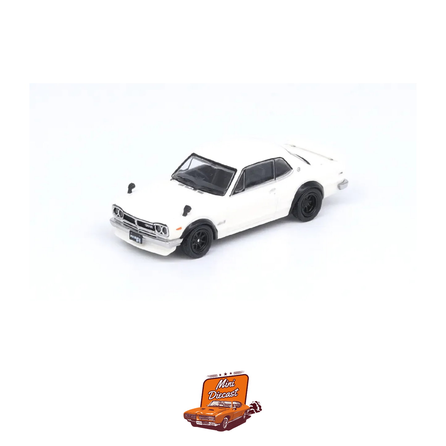 INNO64 Nissan Skyline 2000 GT-R (KPGC10) White IN64-KPGC10-WHI