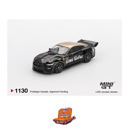Mini GT #1130 Shelby GT500 Dragon Snake Concept Black/Gold
