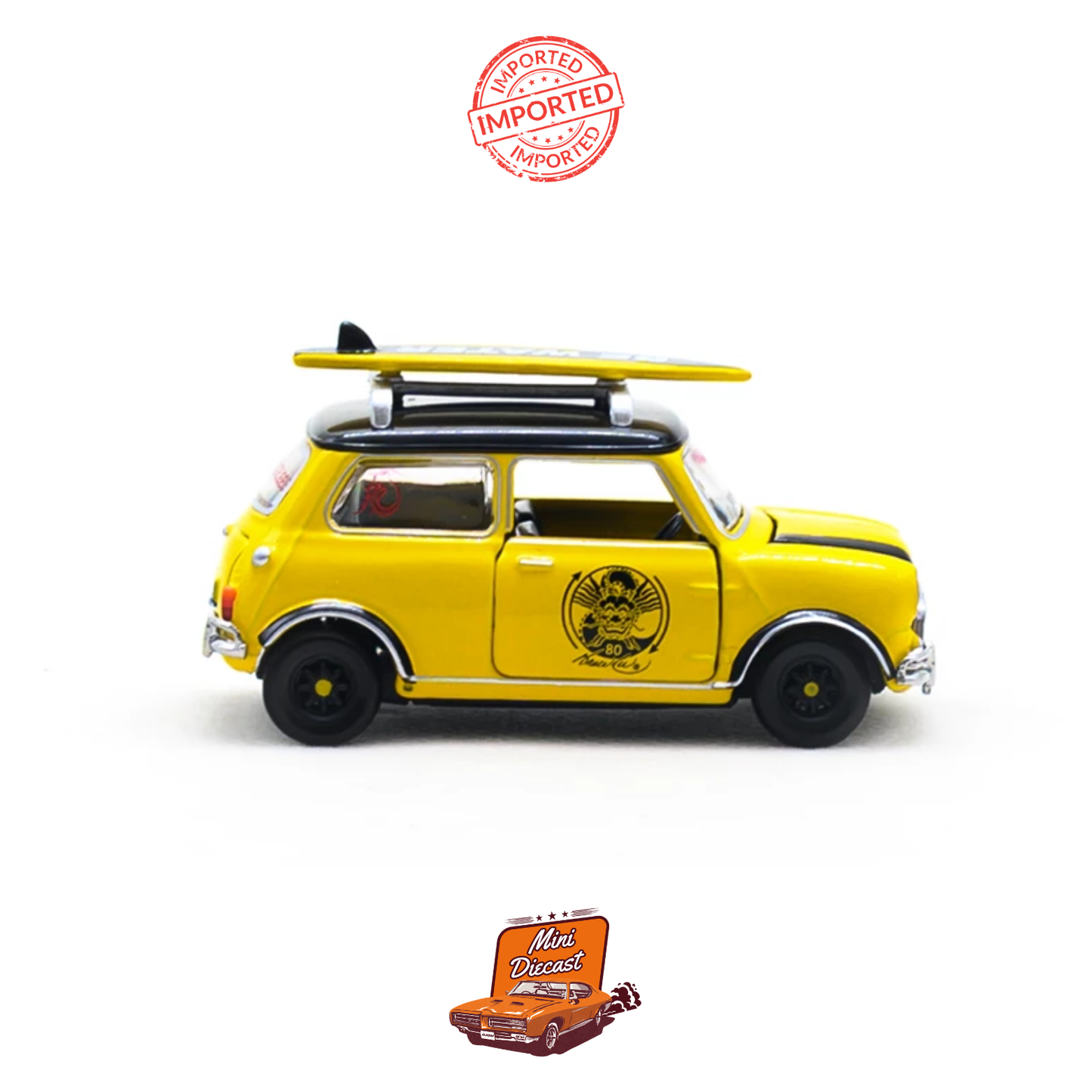 Tiny City Bruce Lee Mini Cooper Mk 1 Hong Kong 1:50 Scale