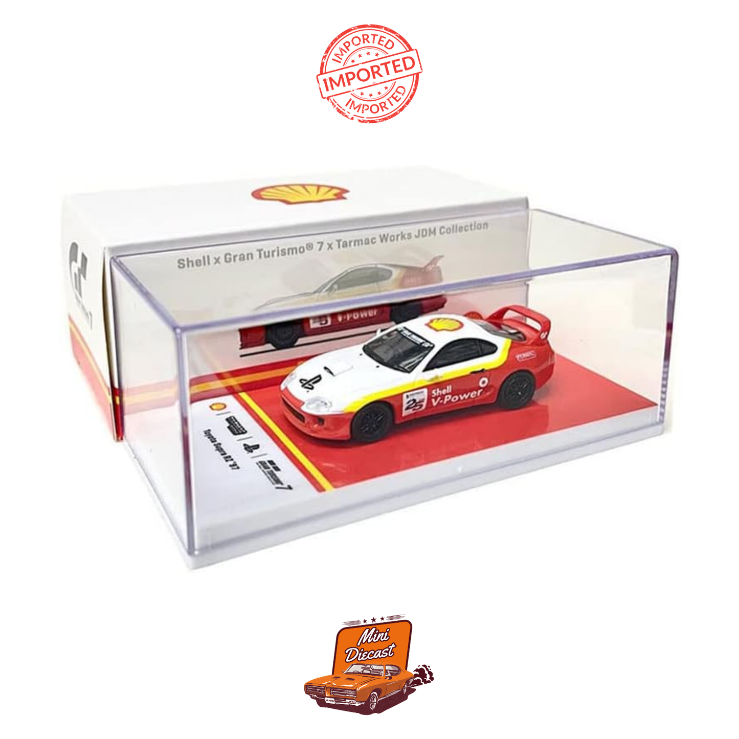 Shell x Gran Turismo 7 PlayStation x Tarmac Works JDM Collection Toyota Supra RZ ’97 (Special Edition) (Unsealed)