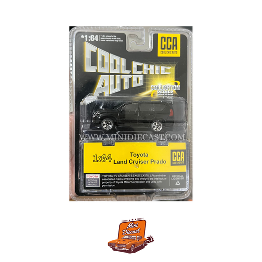 CCA Toyota Land Cruiser Prado Black – Blister Pack (With Stackable Display Box)