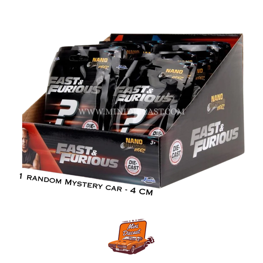 Jada Nano Hollywood Rides – Fast & Furious Mystery Pack (Imported)