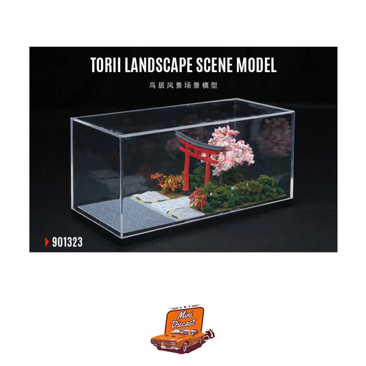 More Art Torii Gate Landscape Scene Model (MO901323)
