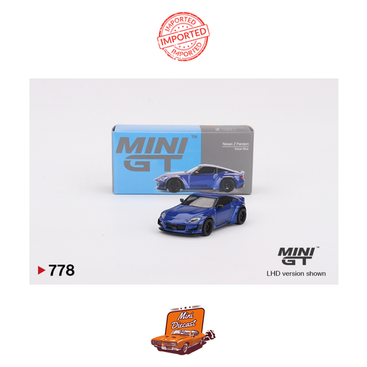 Mini GT #778 Nissan Fairlady Z Pandem (Seiran Blue)