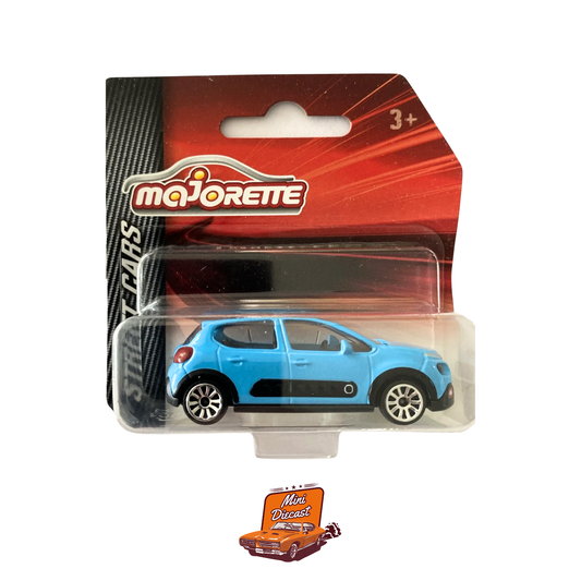 Majorette Street Cars – Citroën C3 (Blue)