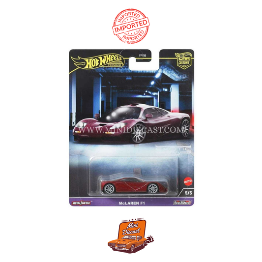 Hot Wheels Premium Car Culture Exotic Envy – McLaren F1 (Imported)