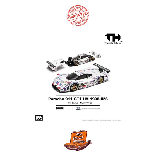 Trends Hobby Porsche 911 GT1 LM 1998 (Sealed / Imported)