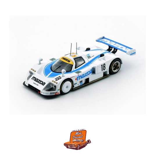 BM Creations Mazda 787B 1991 24 Hours Le Mans #18 White (Canada Exclusive) (64B0438)